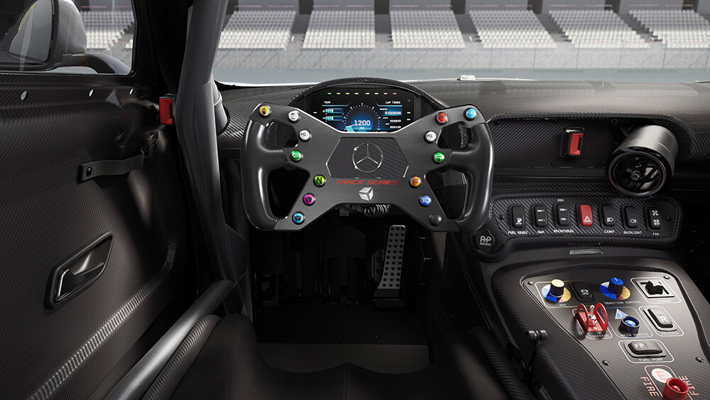 Worlds collide to create a unique steering wheel