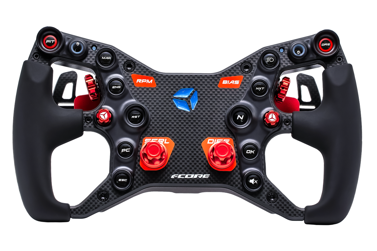 F-CORE EVO GT Red - Cube Controls - Sim Racing Hardware