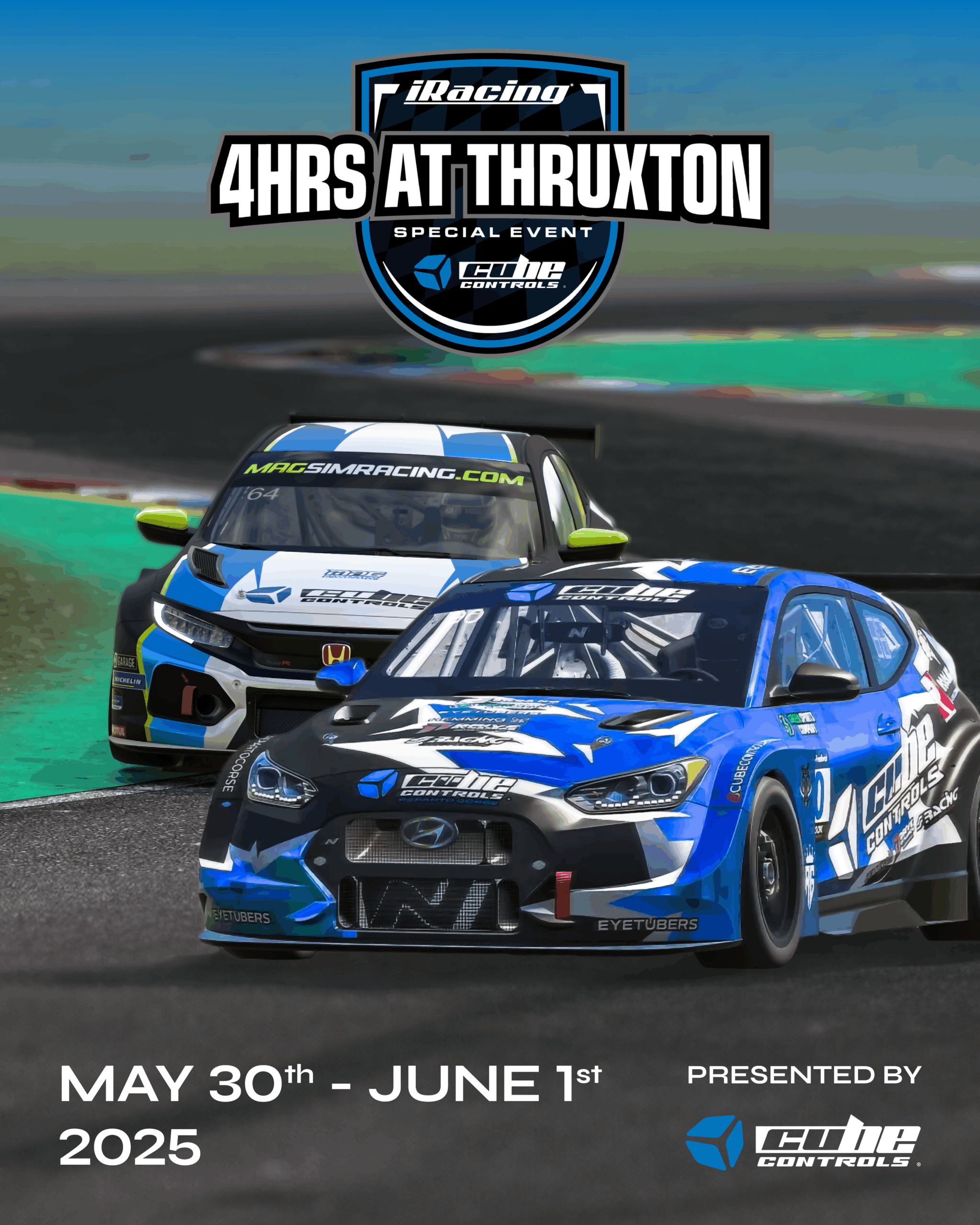 Cube Controls special iRacing Event