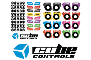Cube Controls Stickers F-CORE